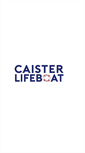 Mobile Screenshot of caisterlifeboat.org.uk